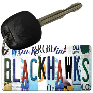 Blackhawks Strip Art Wholesale Novelty Metal Key Chain