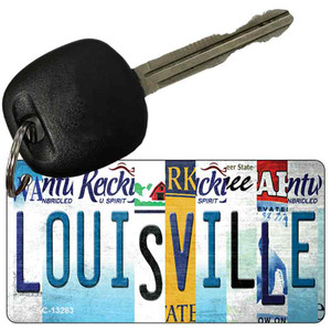 Louisville Strip Art Wholesale Novelty Metal Key Chain