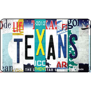Texans Strip Art Wholesale Novelty Metal Magnet M-13157