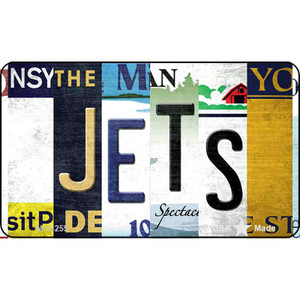 Jets Strip Art Wholesale Novelty Metal Magnet M-13255