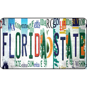 Florida State Strip Art Wholesale Novelty Metal Magnet M-13277