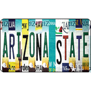 Arizona State Strip Art Wholesale Novelty Metal Magnet M-13305