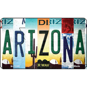 Arizona Strip Art Wholesale Novelty Metal Magnet M-13306