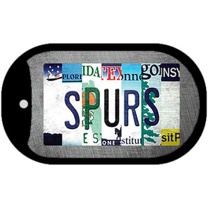 Spurs Strip Art Wholesale Novelty Metal Dog Tag Necklace