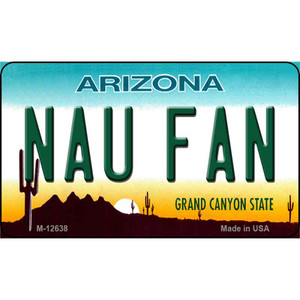 Northern Arizona Univ Fan Wholesale Novelty Metal Magnet M-12638