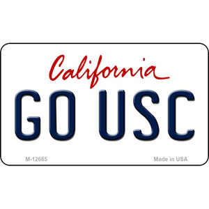 Go USC Wholesale Novelty Metal Magnet M-12665