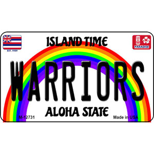 Warriors Wholesale Novelty Metal Magnet M-12731