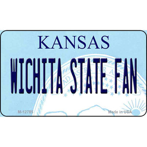 Wichita State Fan Wholesale Novelty Metal Magnet M-12785