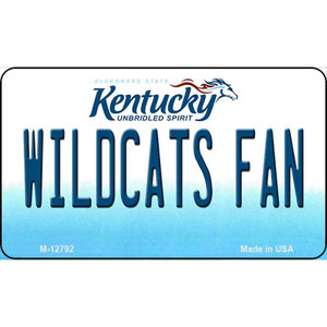 Wildcats Fan Wholesale Novelty Metal Magnet M-12792