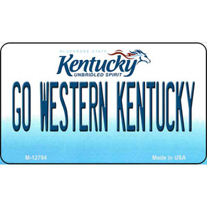 Go Western Kentucky Wholesale Novelty Metal Magnet M-12794