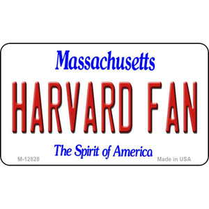 Harvard Fan Wholesale Novelty Metal Magnet M-12828