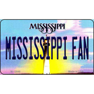 Mississippi Fan Wholesale Novelty Metal Magnet M-12849