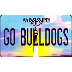 Go Bulldogs Wholesale Novelty Metal Magnet M-12854