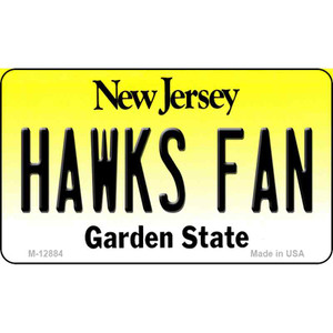 Hawks Fan Wholesale Novelty Metal Magnet M-12884