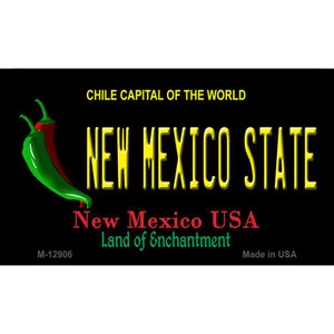 New Mexico State Wholesale Novelty Metal Magnet M-12906