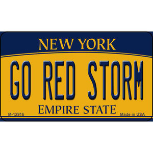 Go Red Storm Wholesale Novelty Metal Magnet M-12916