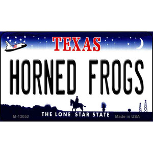 Horned Frogs Wholesale Novelty Metal Magnet M-13052