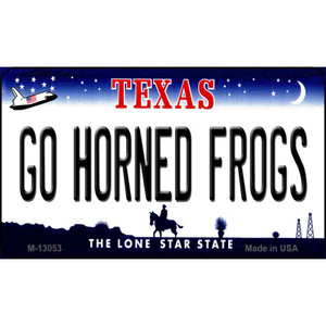 Go Horned Frogs Wholesale Novelty Metal Magnet M-13053