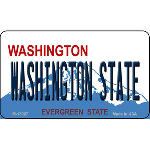 Washington State Wholesale Novelty Metal Magnet M-13097