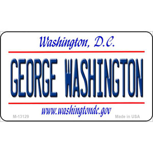 George Washington Wholesale Novelty Metal Magnet M-13129