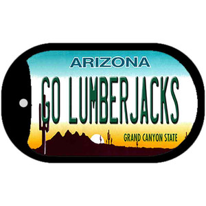 Go Lumberjacks Wholesale Novelty Metal Dog Tag Necklace