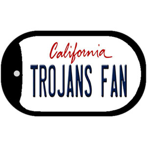 Trojans Fan Wholesale Novelty Metal Dog Tag Necklace