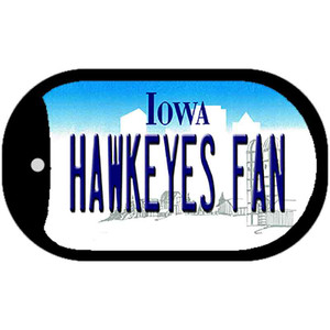 Hawkeyes Fan Wholesale Novelty Metal Dog Tag Necklace