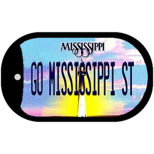 Go Mississippi State Wholesale Novelty Metal Dog Tag Necklace