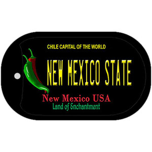 New Mexico State Wholesale Novelty Metal Dog Tag Necklace
