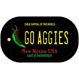 Go Aggies Wholesale Novelty Metal Dog Tag Necklace