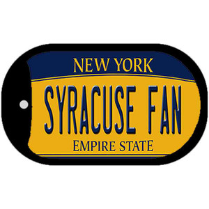 Syracuse Fan Wholesale Novelty Metal Dog Tag Necklace