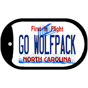 Go Wolfpack Wholesale Novelty Metal Dog Tag Necklace