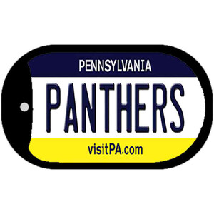 Panthers Wholesale Novelty Metal Dog Tag Necklace