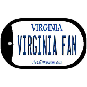 Virginia Fan Wholesale Novelty Metal Dog Tag Necklace