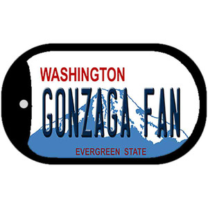 Gonzaga Fan Wholesale Novelty Metal Dog Tag Necklace