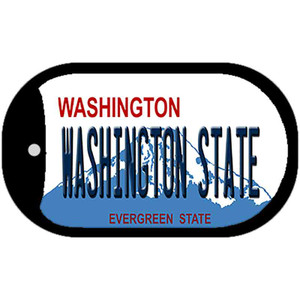 Washington State Wholesale Novelty Metal Dog Tag Necklace