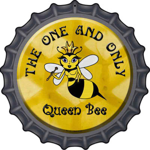 The One and Only Queen Bee Wholesale Novelty Metal Bottle Cap Sign