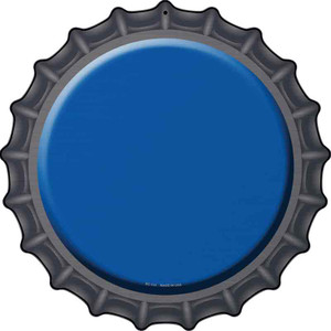 Blue Wholesale Novelty Metal Bottle Cap Sign