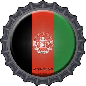 Afghanistan Country Wholesale Novelty Metal Bottle Cap Sign