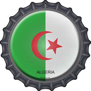 Algeria Country Wholesale Novelty Metal Bottle Cap Sign