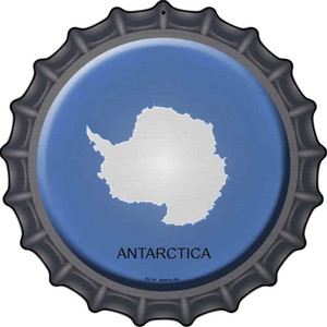 Antarctica Country Wholesale Novelty Metal Bottle Cap Sign