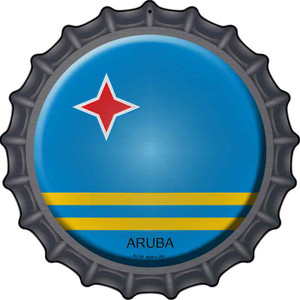 Aruba Wholesale Novelty Metal Bottle Cap Sign