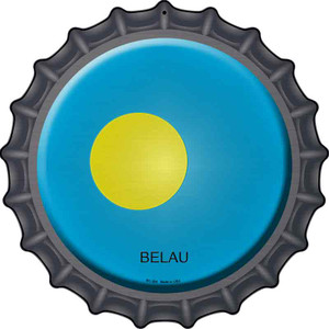 Belau Country Wholesale Novelty Metal Bottle Cap Sign