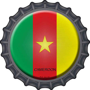 Cameroon Country Wholesale Novelty Metal Bottle Cap Sign