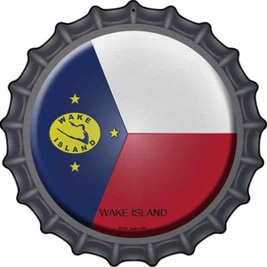 Wake Island Wholesale Novelty Metal Bottle Cap Sign