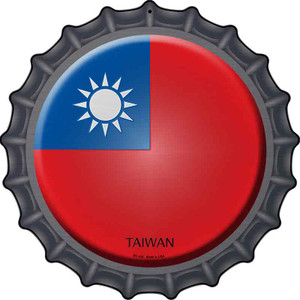 Taiwan Country Wholesale Novelty Metal Bottle Cap Sign