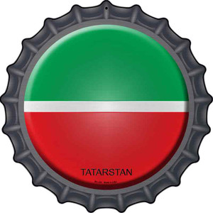 Tatarstan Country Wholesale Novelty Metal Bottle Cap Sign