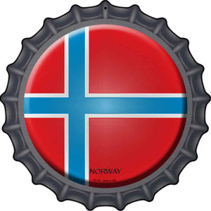 Norway Country Wholesale Novelty Metal Bottle Cap Sign