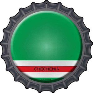 Chechenia Country Wholesale Novelty Metal Bottle Cap Sign