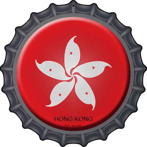 Hong Kong Country Wholesale Novelty Metal Bottle Cap Sign